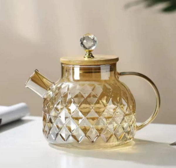 Diamond Tea Pot
