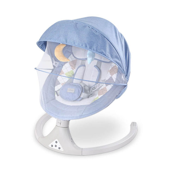 Tinnies Auto Baby Swing-Light Blue-T522