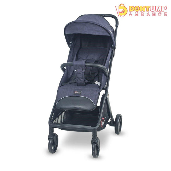 Tinnies Stroller Auto Folding-Navy Blue-T105