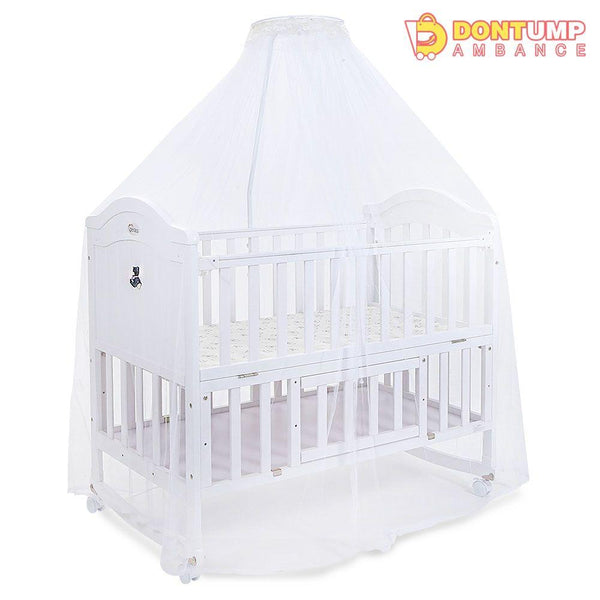 Tinnies Wooden Cot-White-T901-034