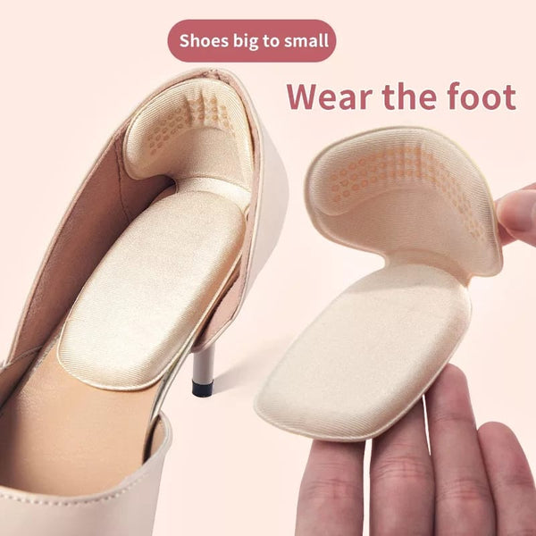 Shoe Insole Heel Cushion Pads Pack Of 2 Pair