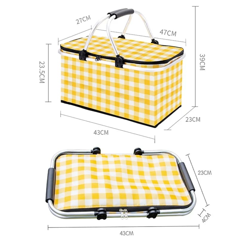 Thermal Insulated Picnic Basket