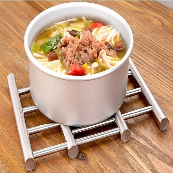 Expandable Hot Pot Rack Stainless Steel