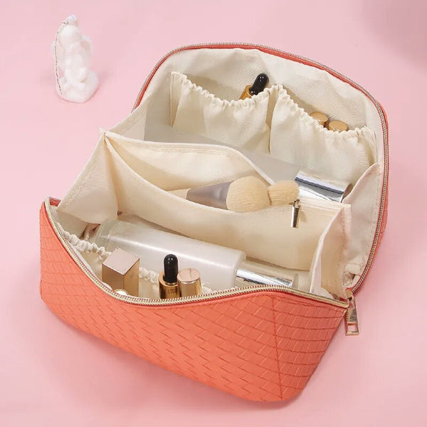 Fashion Makeup Bag for Travel Toiletry Kit Large-Capacity Cosmetic Bag