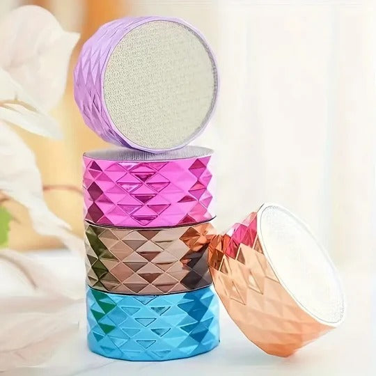 Round Crystal Hair Eraser, Double-Sided Reusable Crystal Hair Eraser