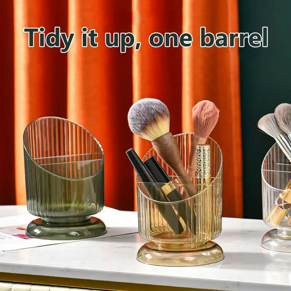 Luxury Makeup Brush Holder, Cosmetic Organizer