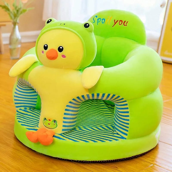 Baby Sitting Chair with Stuffing Cute Cartoon Animal Shaped