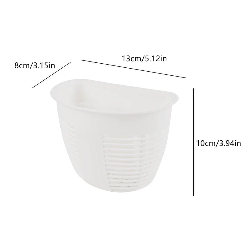 Wall Hanging Cosmetic Storage Basket Organizer