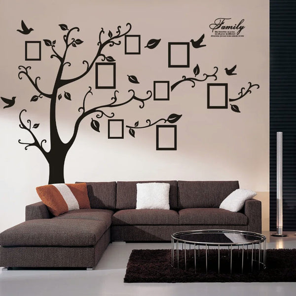 Tree Wall Sticker With Photo Frames