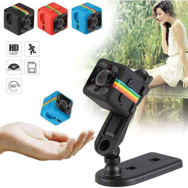 Square Nano Camera, HD Mini Smart Camera, Portable Tiny Cop Camera