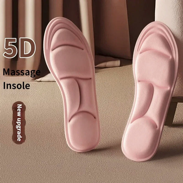 Premium Quality 1 Pair Comfortable 5D Massager Shoe Foam Insole