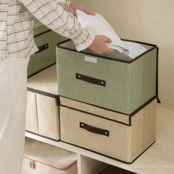 Wardrobe Clothes Storage Box With Lid