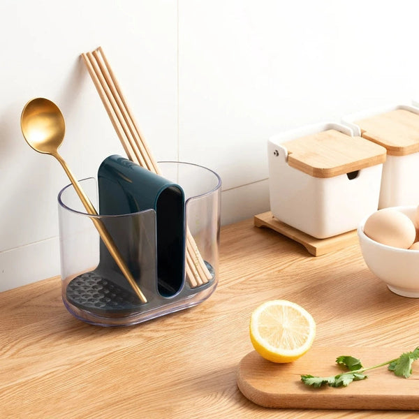 Tableware Spoon Drain Storage Rack