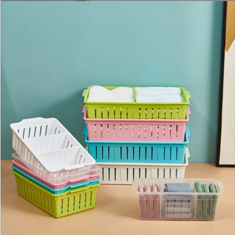 Stackable Organizer With Partitions