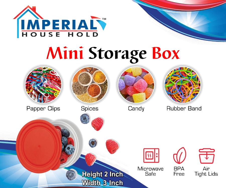 4 pc set food storage box