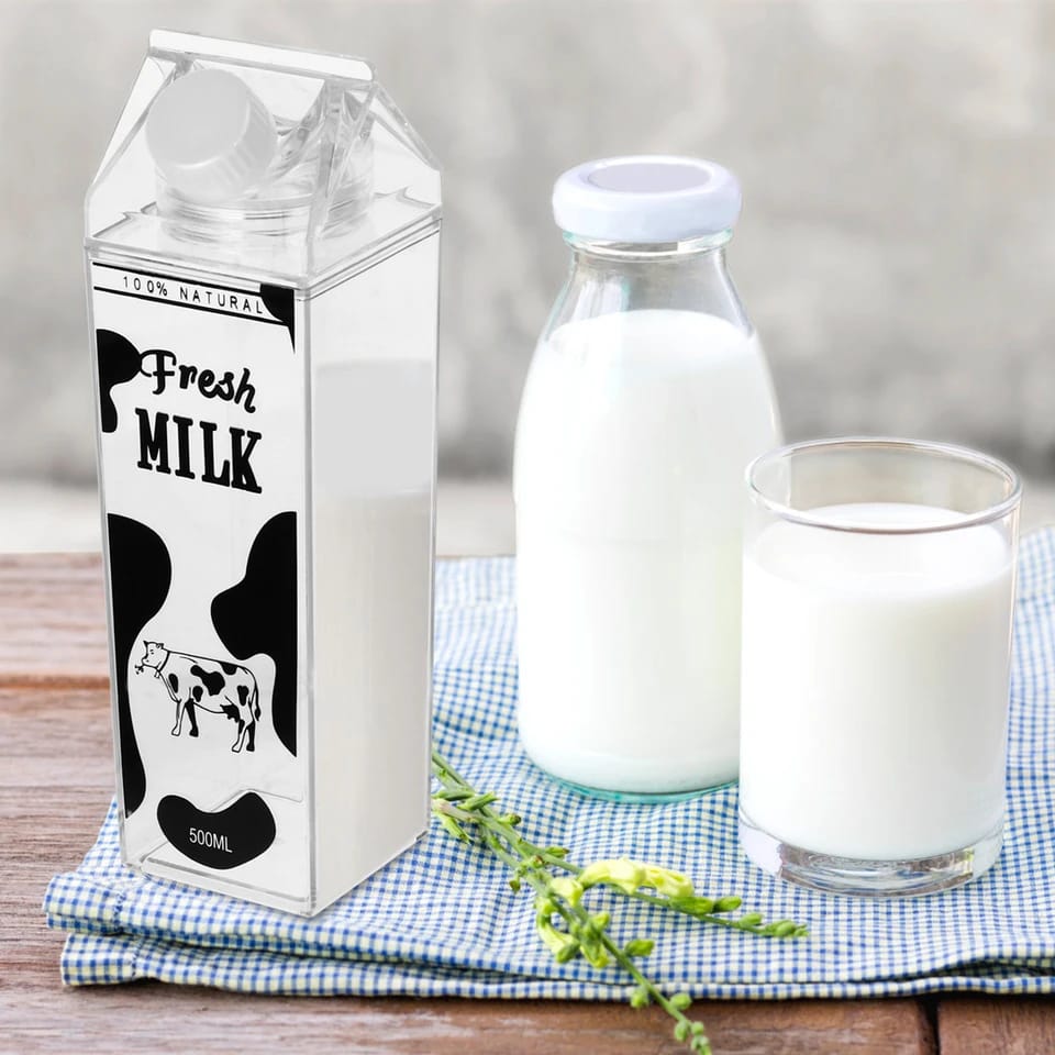 Creative Square Plastic Bottle