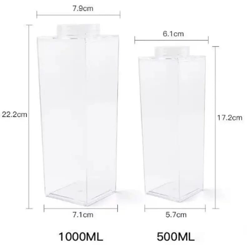 Creative Square Plastic Bottle