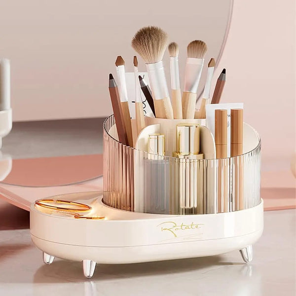 360 Clear Cosmetic Brushes Holder