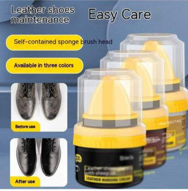 LEATHER SHOE POOLISH Pack Of 3