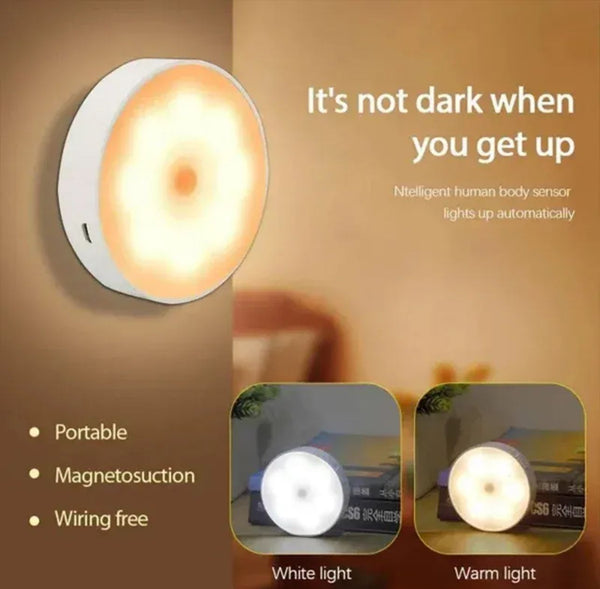 Intelligent night light home wardrobe storage USB light charging