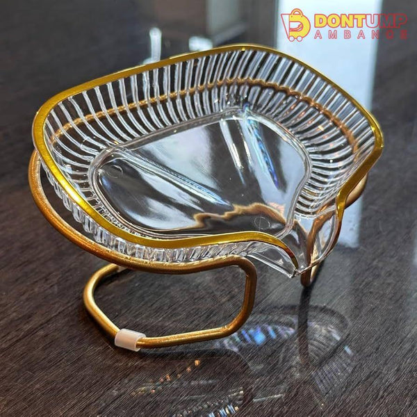 Luxury Soap Holder Self Draining Soap Dish Holder