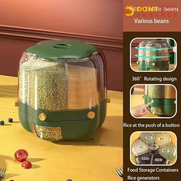 Rotatable Grain Dispenser, 360°