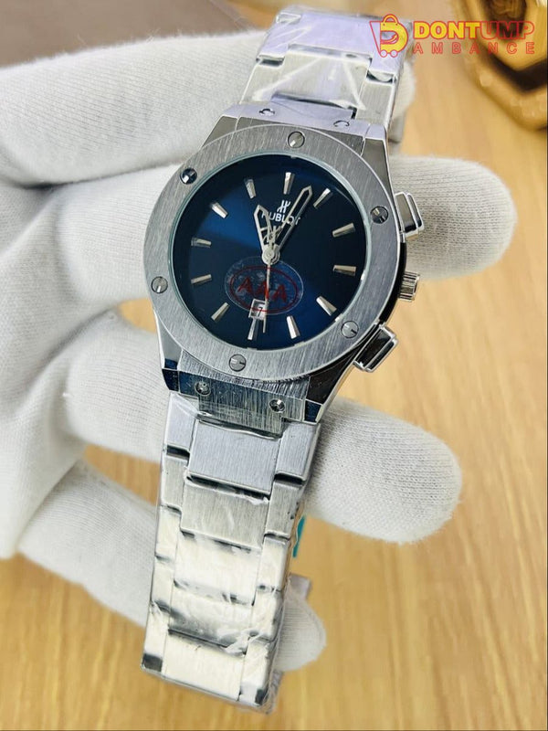 NEW ARRIVAL AT ATIF WATCHES  HUBLOT (STEEL CHAIN)