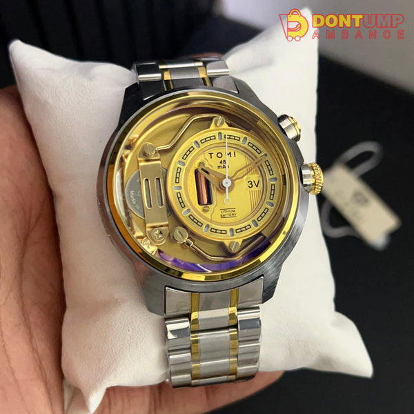TOMI Steel Chain Watch