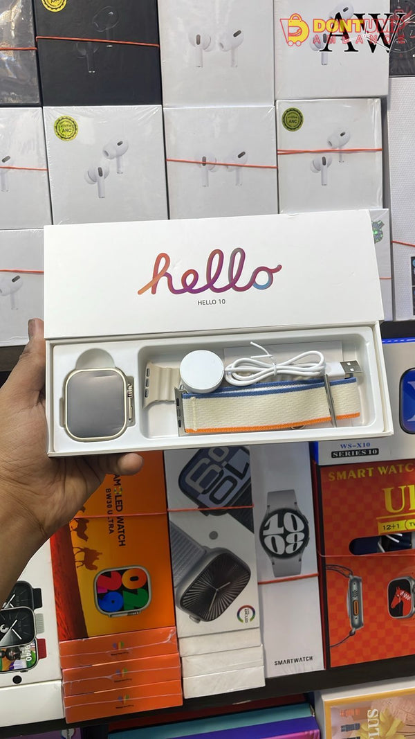 HELLO 10 ARRIVES