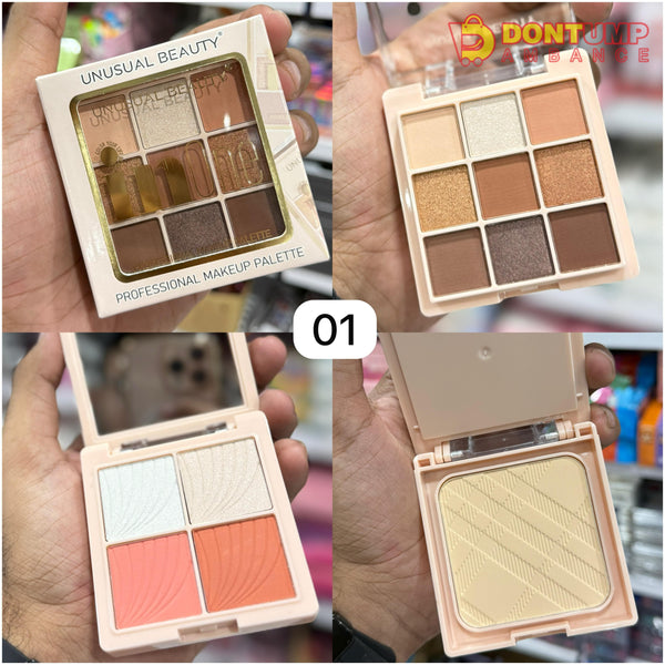 UNUSUAL BEAUTY  3 in 1 Professional Make-up Palette 