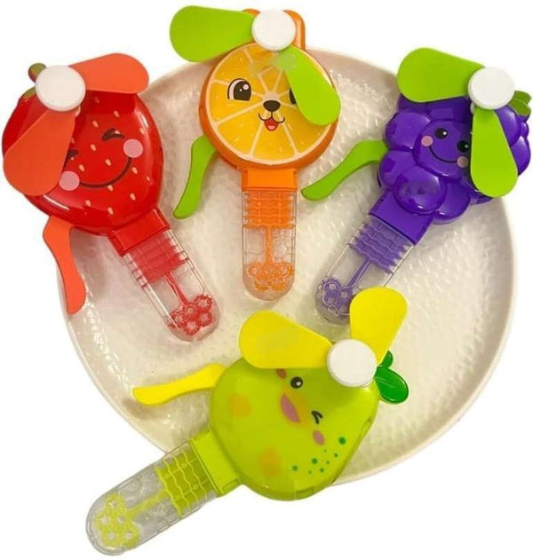 Manual Fan 🪭 With Water Bubbles 🫧