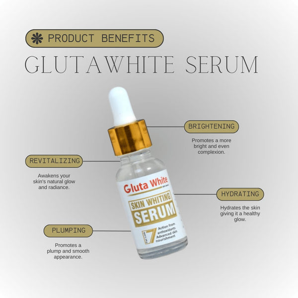 GLUTA WHITE WHITENING FACE SERUM