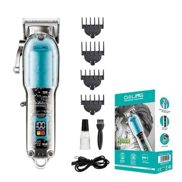 Daling New Full Transparent Visible Body Hair Cutting Machine Cordless Shaver Trimmers Barber