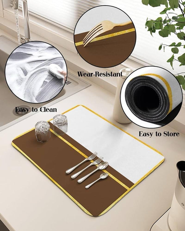 Dish Drying/Dining Table Mat (D) (FREE DELIVERY😍)