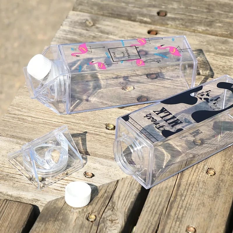 Creative Square Plastic Bottle