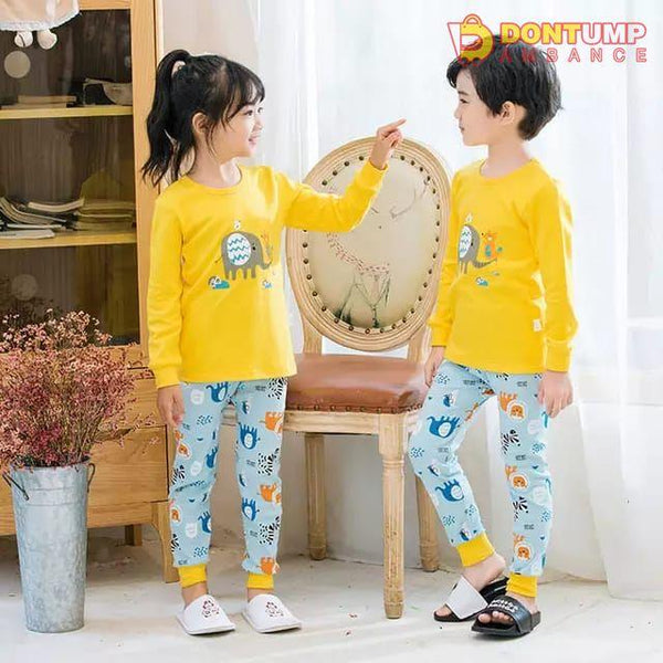 Yellow Elephant Kids Night Suit Baby &amp; Baba