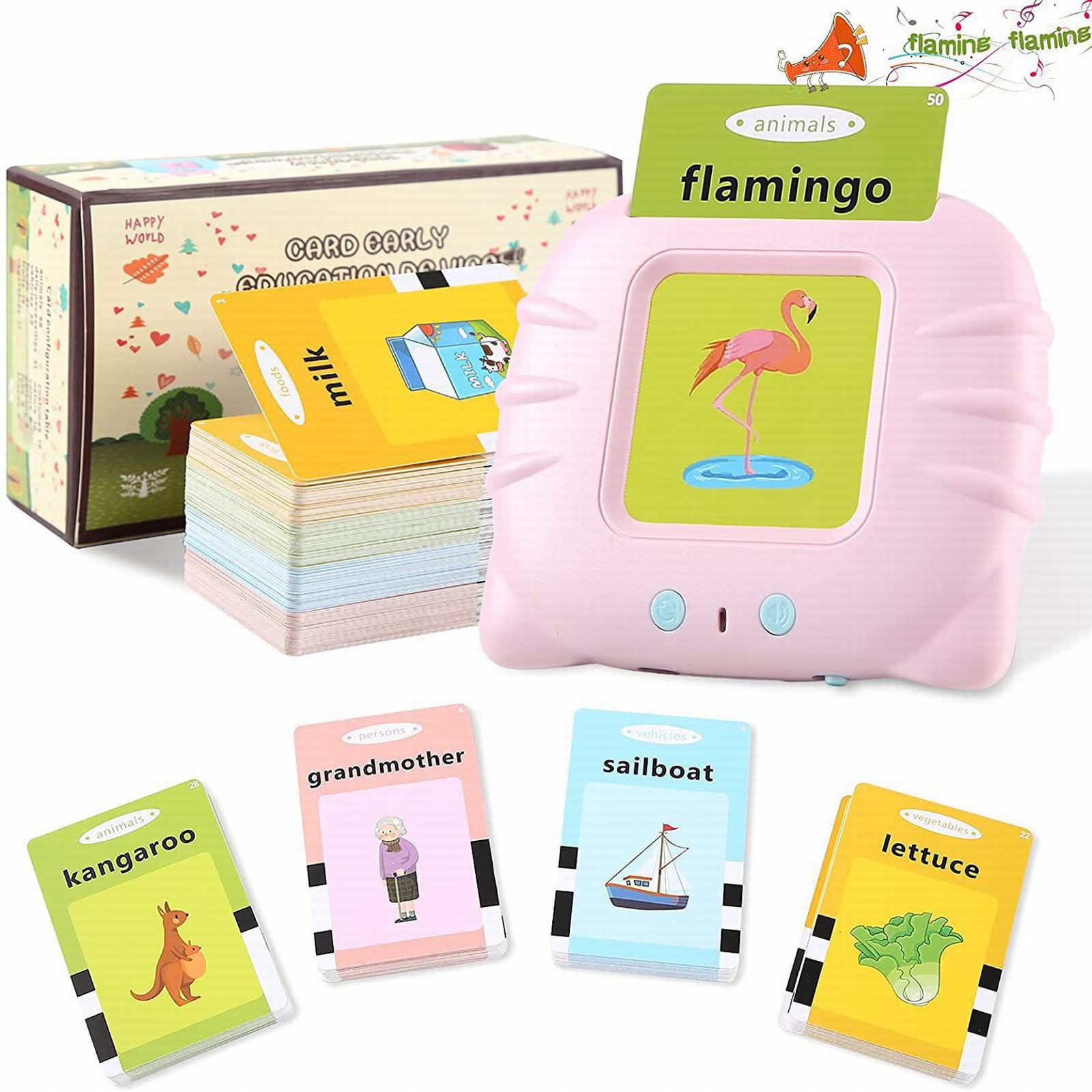 Learning English Flash Card Reader Machine