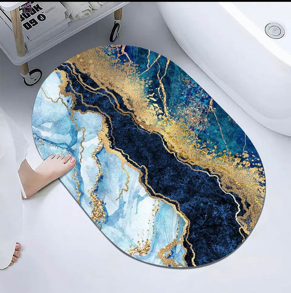 2 Pcs Large Size Water Absorbent Anti-Slip Mat (FREE DELIVERY😍)