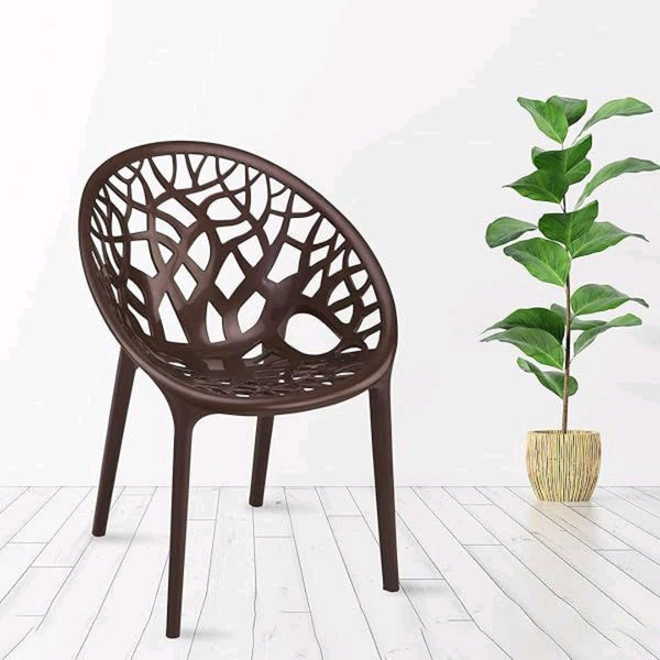 Decorative plastic chair