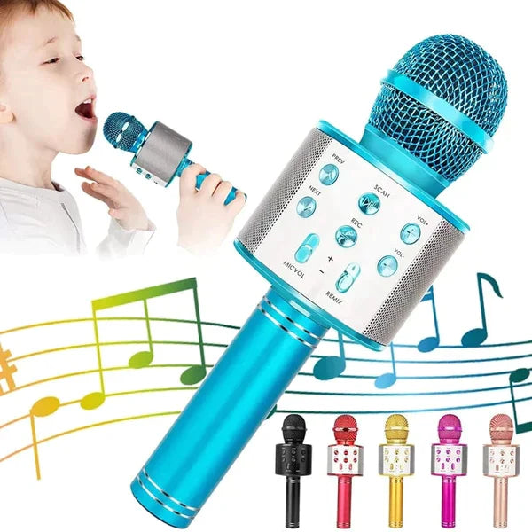 Wireless Microphone Handheld Mic USB Player Speaker