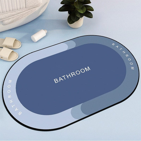 2 Pcs Medium Size Water Absorbent Anti-Slip Mat (FREE DELIVERY😍)