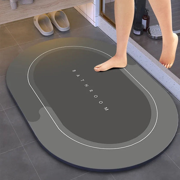 2 Pcs Large Size Water Absorbent Anti-Slip Mat (FREE DELIVERY😍)