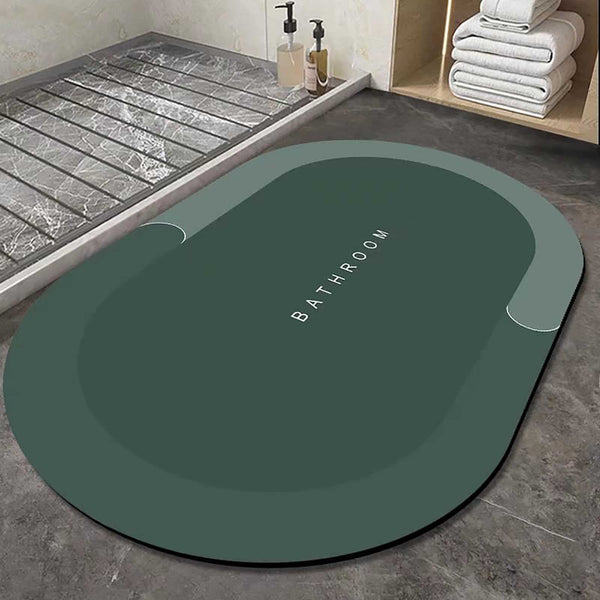 2 Pcs Medium Size Water Absorbent Anti-Slip Mat (FREE DELIVERY😍)