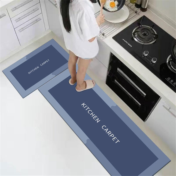 Medium Size Anti Slip Water Absorbent Runner With Mat  (FREE DELIVERY😍)