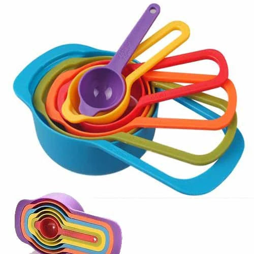 10Pcs Measuring Cup And Spoon Set
