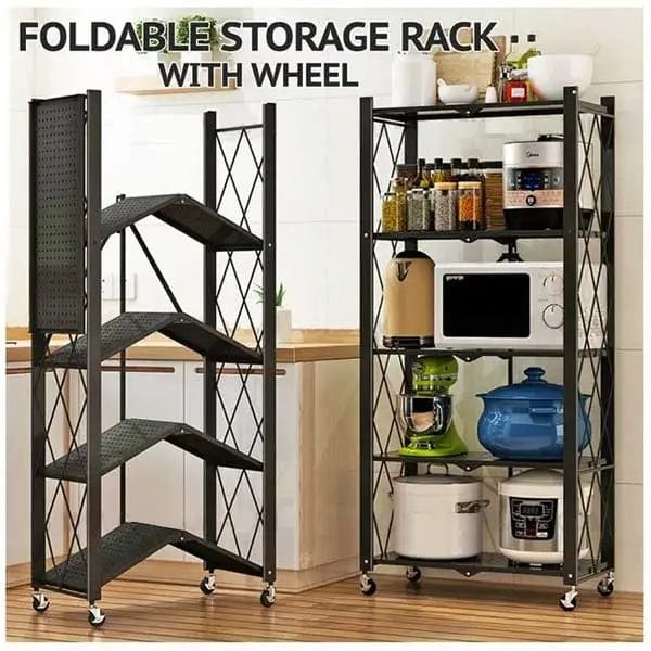 Foldable Kitchen Trolly