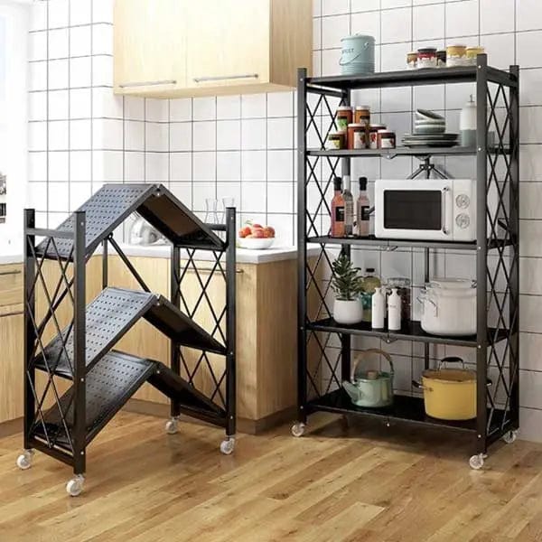 Foldable Kitchen Trolly