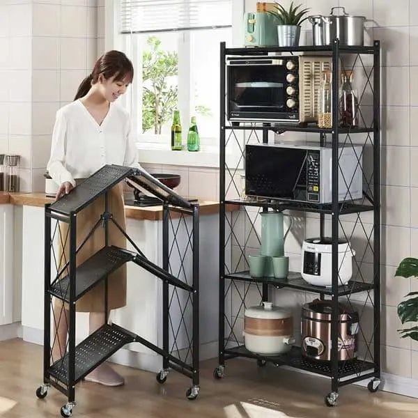 Foldable Kitchen Trolly