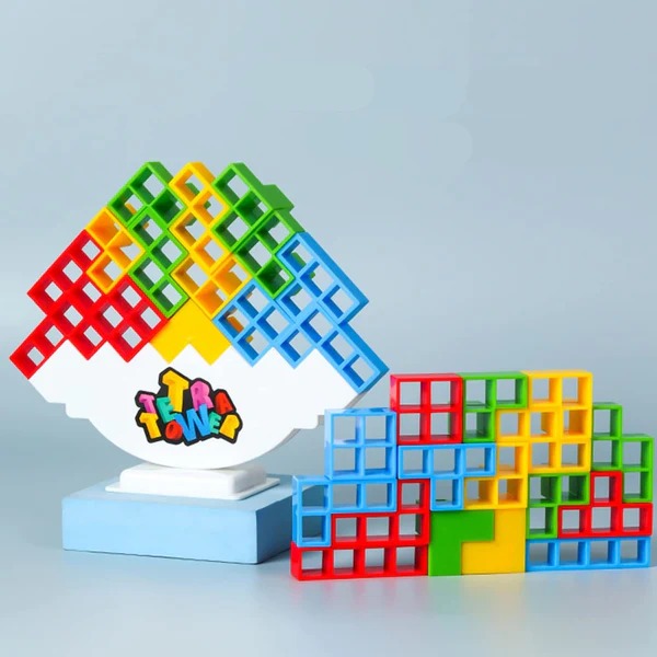 Tetra Tower Balance Blocks (16) Peices