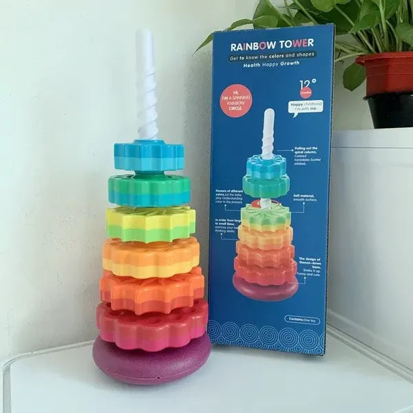 Spin Gear Again Rainbow Tower 6 Stages